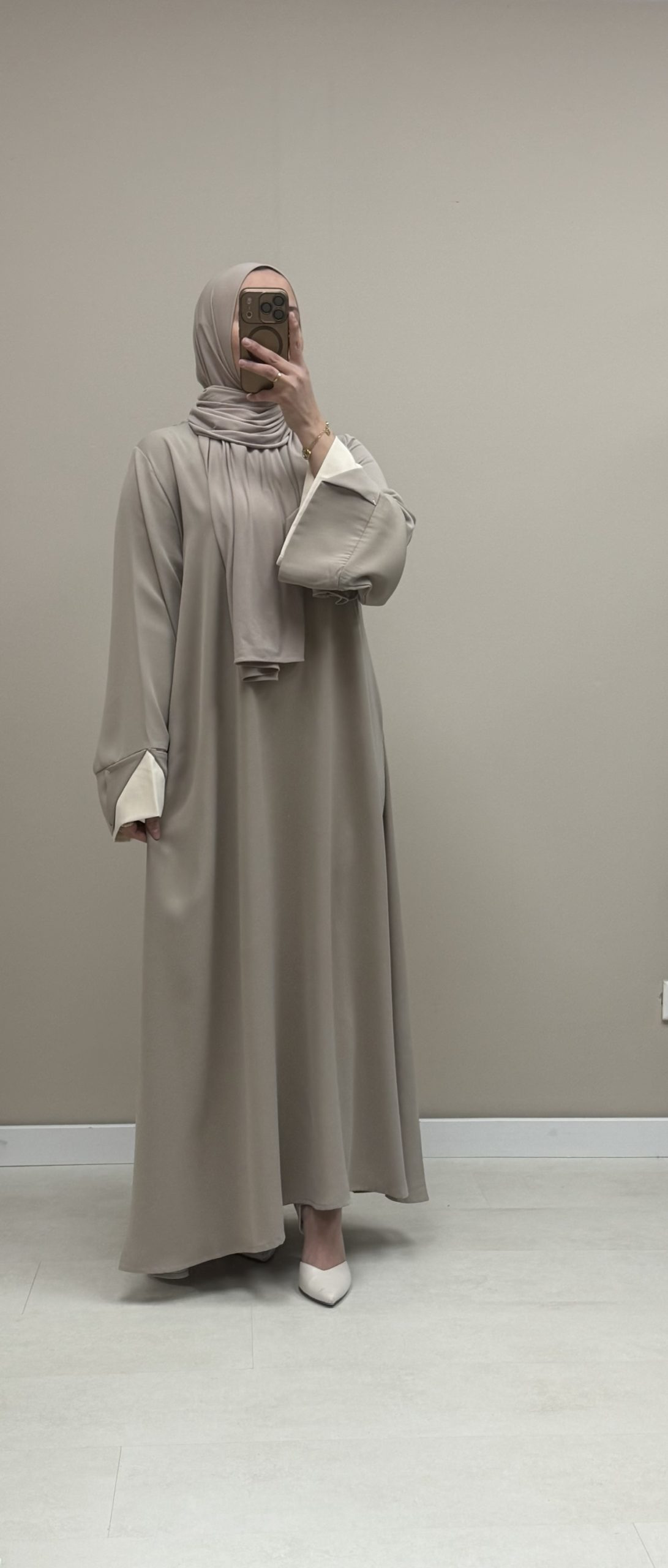 Abaya Amira taupe