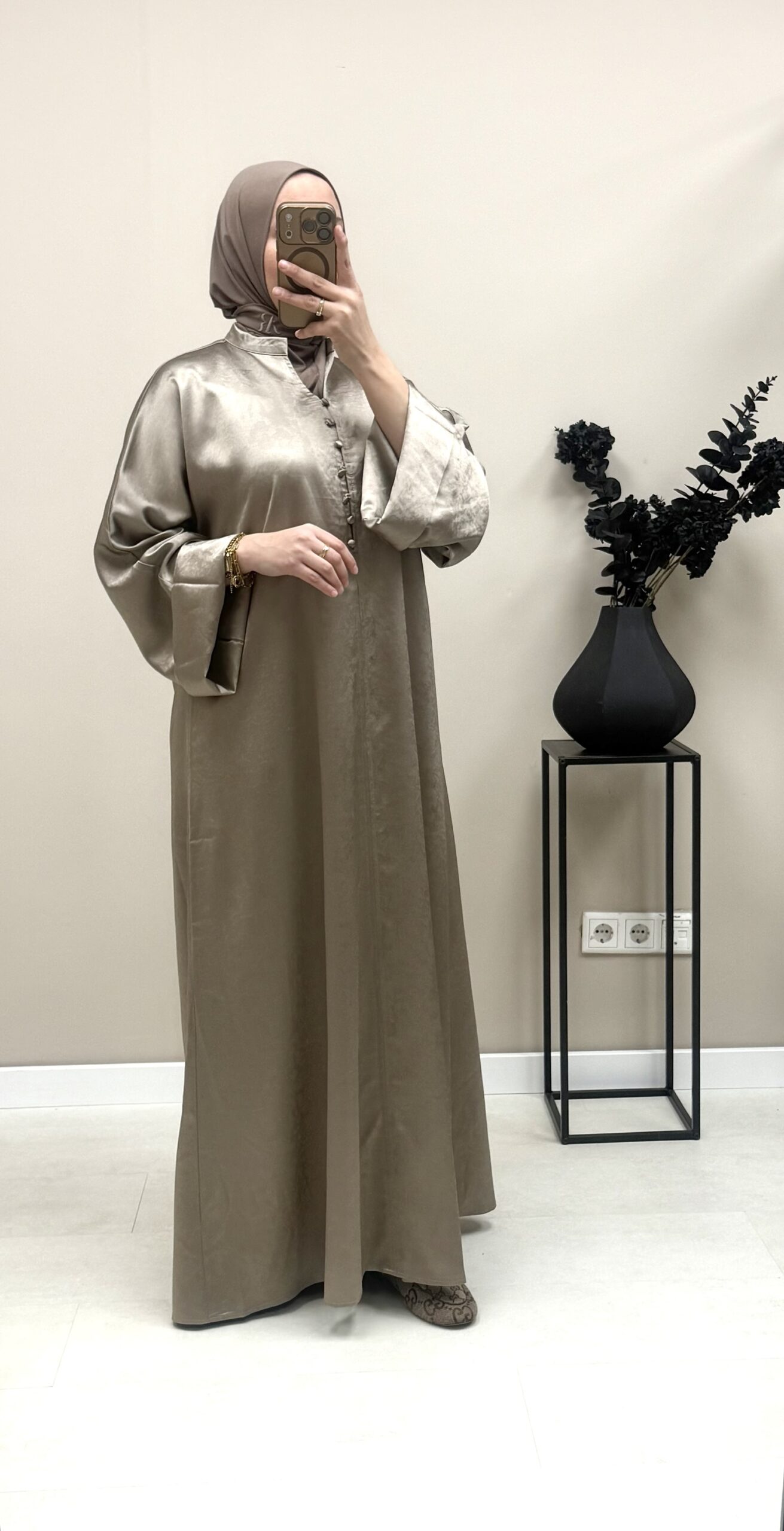 Jurk Noor Taupe